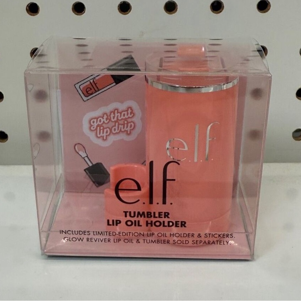 COPY - Stanley E.l.f. Cosmetics lip oil holder that clips to Stanley cup